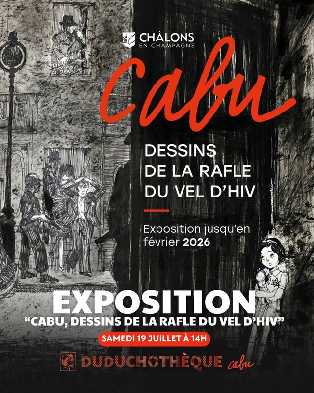 Cabu, dessins de la Rafle du Vel d’Hiv