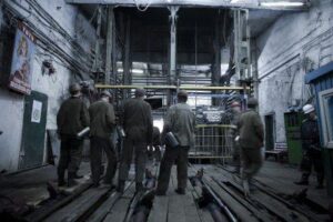 Mineurs d’Ukraine, photographies de Youry Bilak