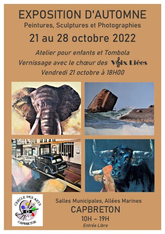 Exposition d’Automne du Cercle des Arts de Capbreton