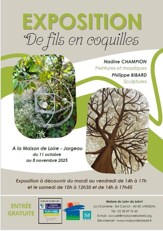 Exposition de fils en coquilles