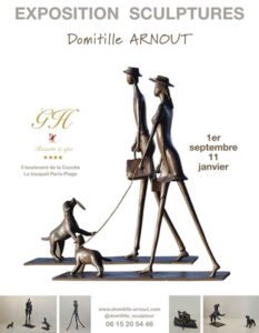 Exposition de sculptures Domitille Arnout