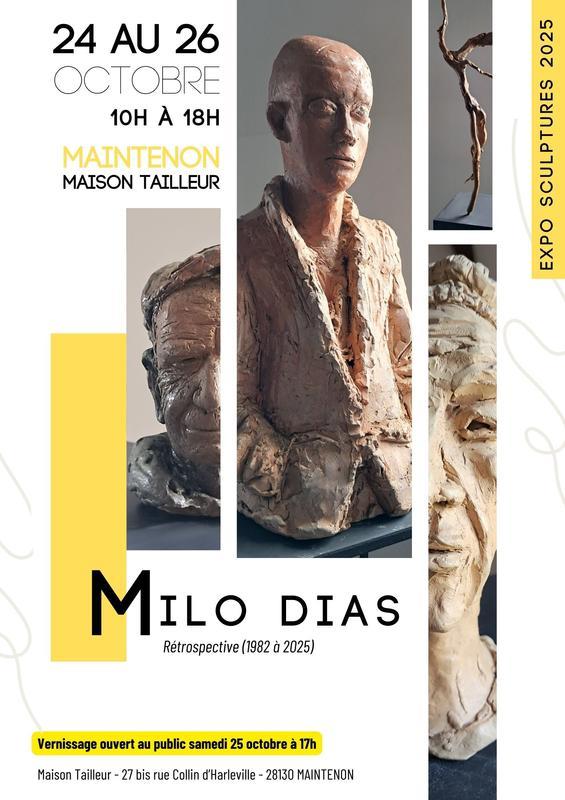 Exposition rétrospective du sculpteur Milo Dias