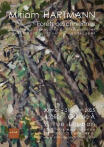 Les forêts Cezanniennes vues par Miriam Hartmann