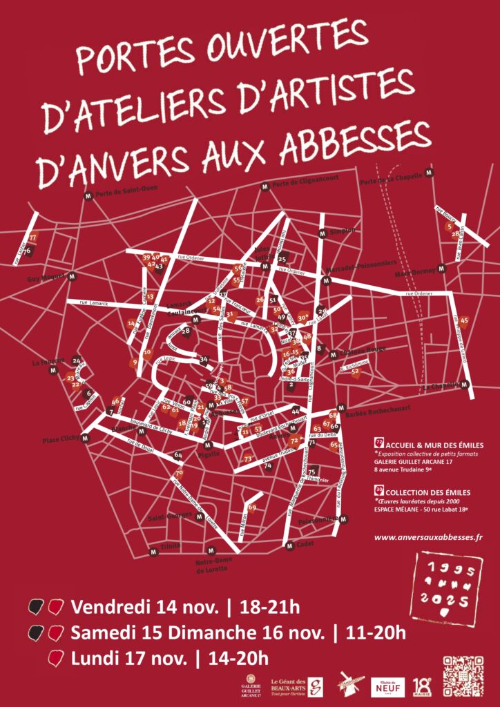 Portes ouvertes d’Anvers Aux Abbesses