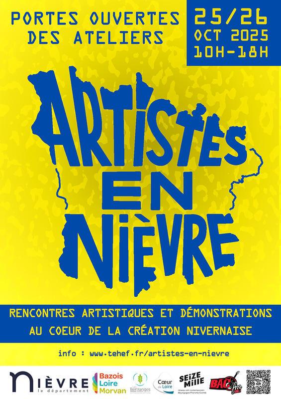 Portes ouvertes des ateliers d’artistes en Nièvre