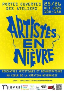 Portes ouvertes des ateliers d’artistes en Nièvre