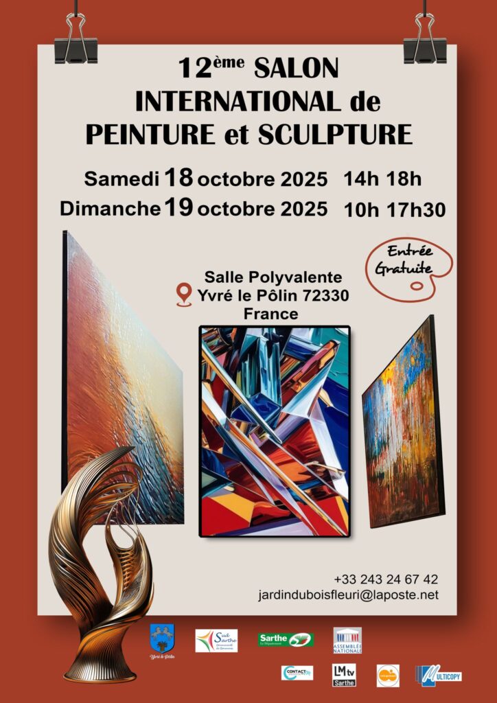 Salon International de Peinture et de Sculpture à Yvré le Pôlin