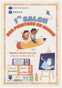Salon peintre en herbe à Yvré-le-Pôlin
