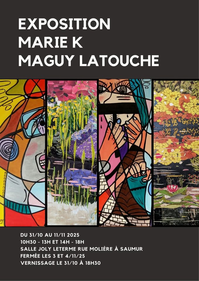 Exposition peinture et collages