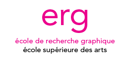 ERG - École de recherche graphique - Logo