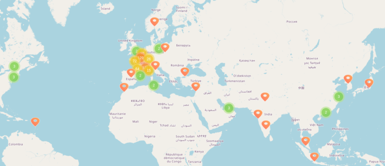 Annuaire et carte des écoles d’art dans le monde
